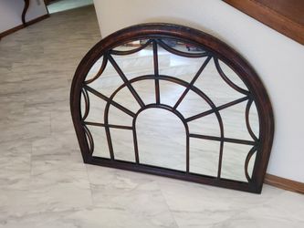 Horse Shoe Shape Vintage Mirror 