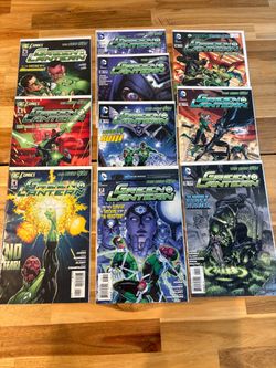 Green Lantern New 52 Lot! 10 issues! DC Comics!