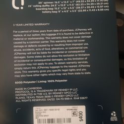 Grey Suitcase Brand New