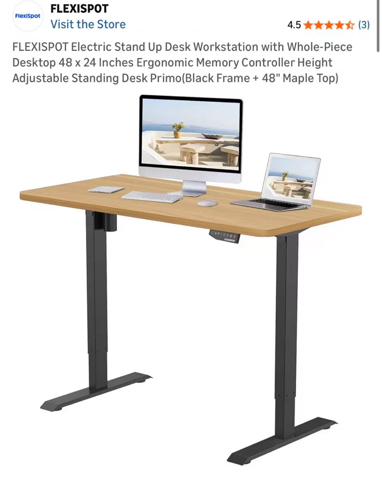used electric Stand Up Desk 