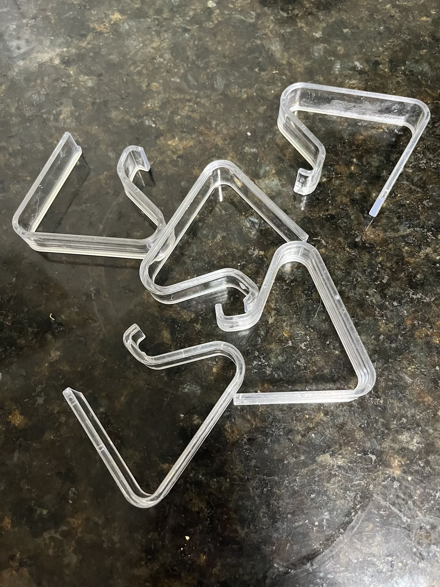 Transparent Clear Tablecloth Clips