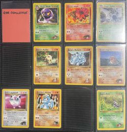 Pokémon Gym Challenge Card Lot
