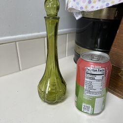 Vintage my fave color green old glass. Avon. H. Rochester wa