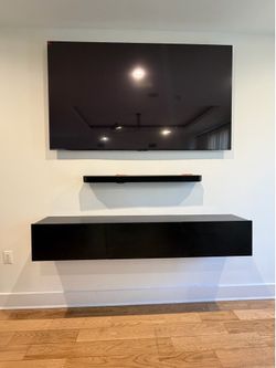 Floating TV console
