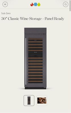 Sub-Zero Designer Wine Storage Brand: Sub-Zero Model: DEC3050W/R Condition: New in Box MSRP: $11,105  🔥 Your Price: $8,499 (Over 20% off MSRP)  Featu