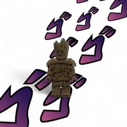 Lego Marvel Groot Minifigure