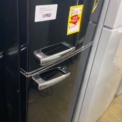 GALANZ GLR76BKER Refrigerator HB W5