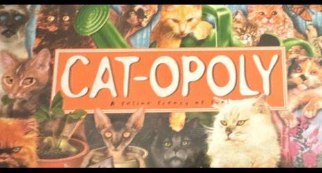 Catopoly Monopoly Board Game