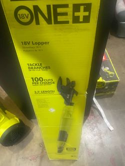 Ryobi 18v lopper kit only asking $160 (financing available)