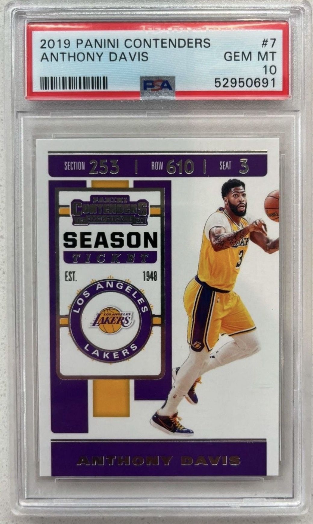 Anthony Davis Basketball Card