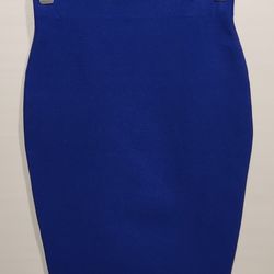 New Royal Blue Pencil Skirt by Chocolate USA 