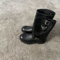 Harley Motorcycle Boots (Size 10.5)