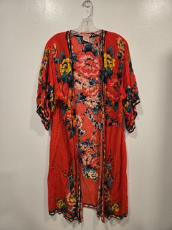 Flying Tomato Floral Kimono Cardigan