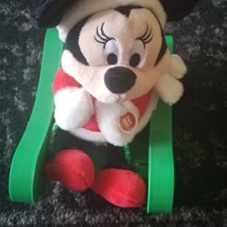 Minnie Mouse Christmas Plushy