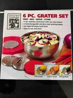 Kitchen Corner 6-Piece Grater Set