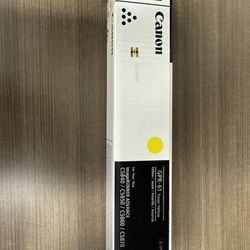 Canon 3766C003AA GPR-61 Yellow High Yield Toner Cartridge
