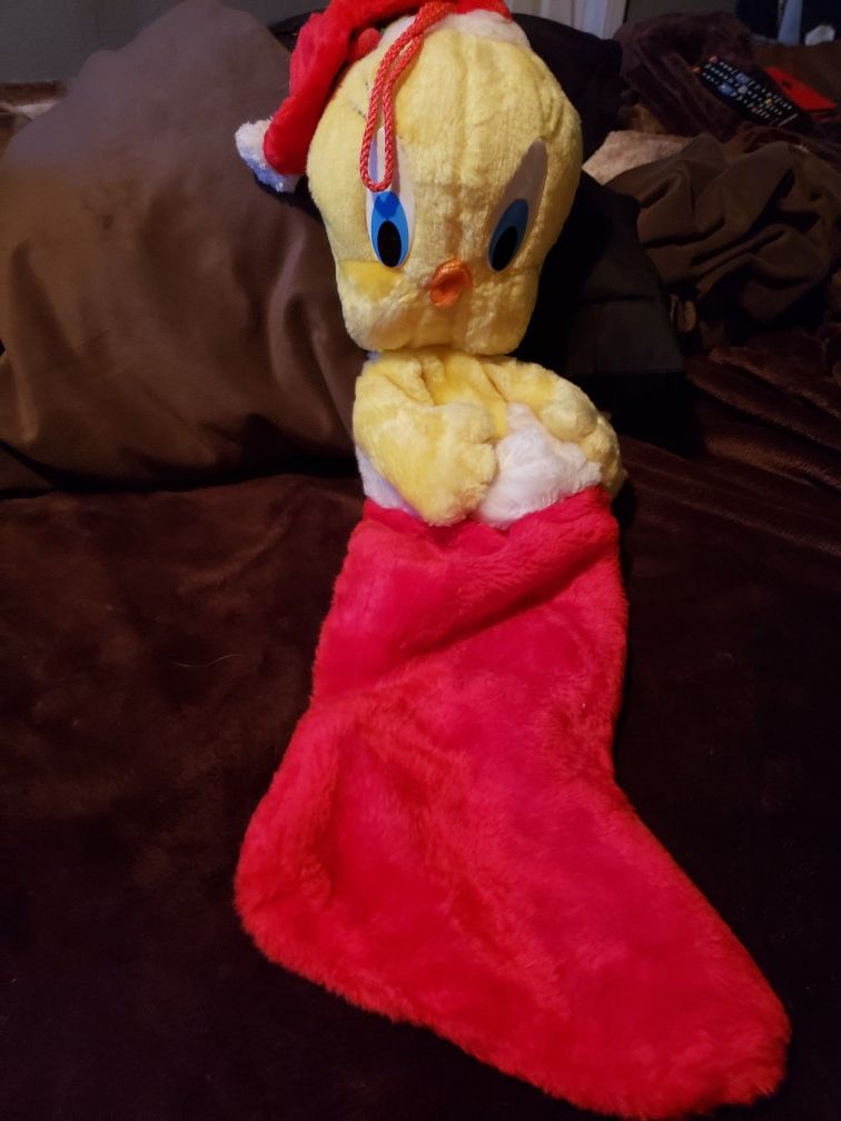 Tweety Bird Christmas Stocking