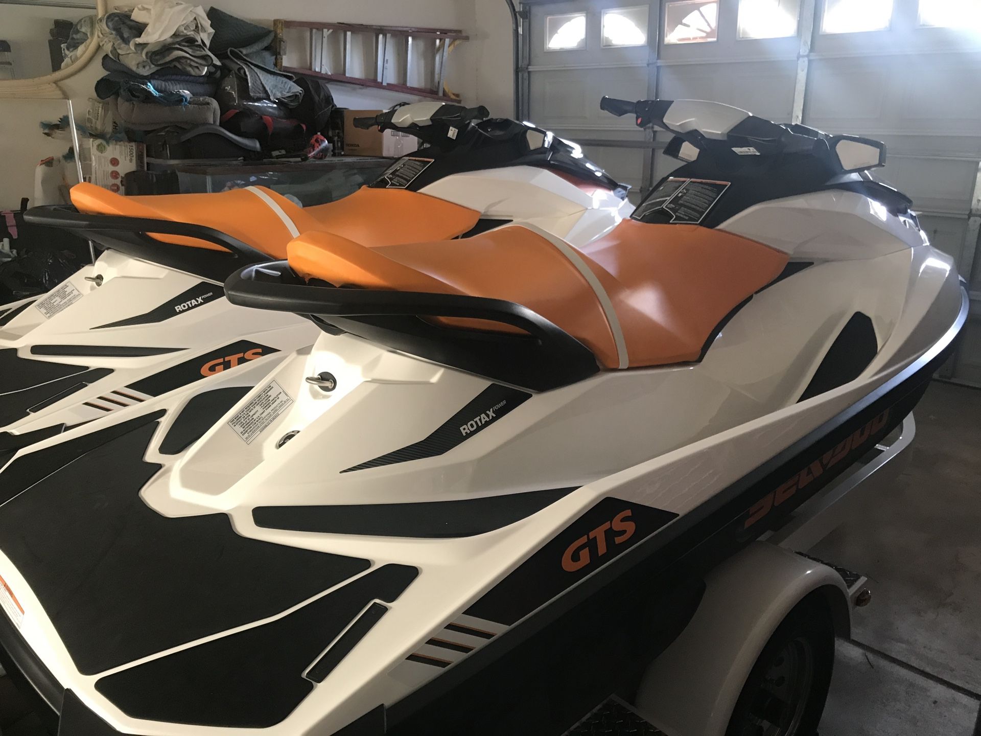 2017 Gts Sea-Doo with trailer