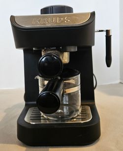 Krups Espresso Machine with Glass Carafe