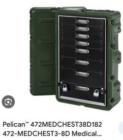 Storage/Shipping Case 472-MEDCHEST-8D