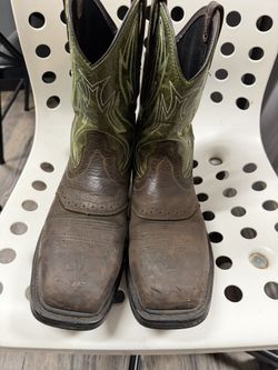 Steel Toe Cowboy Work Boots