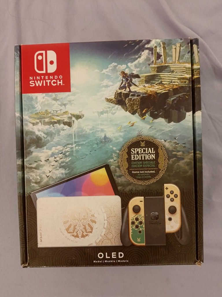 Nintendo Switch OLED Tears Of The Kingdom Edition 