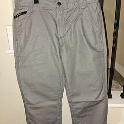 ARIAT FRC M4 WORKHORSE RELAXED BOOT CUT GREY PANT 