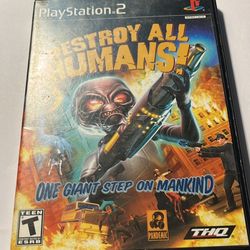 Destroy All Humans PlayStation 2