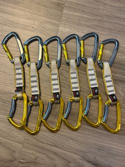 Climbing Quickdraws Set of 6