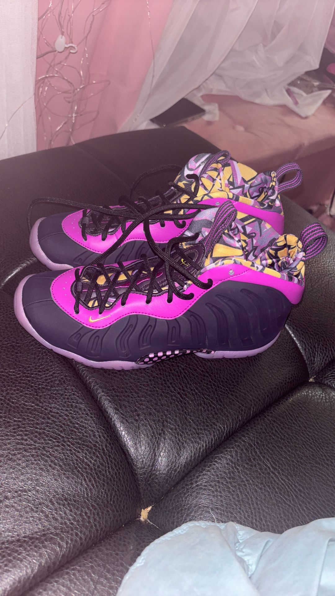 Nike Little Posite One Cave Purple (GS)