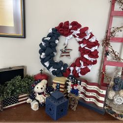 Patriotic Americana Farmhouse Decor 
