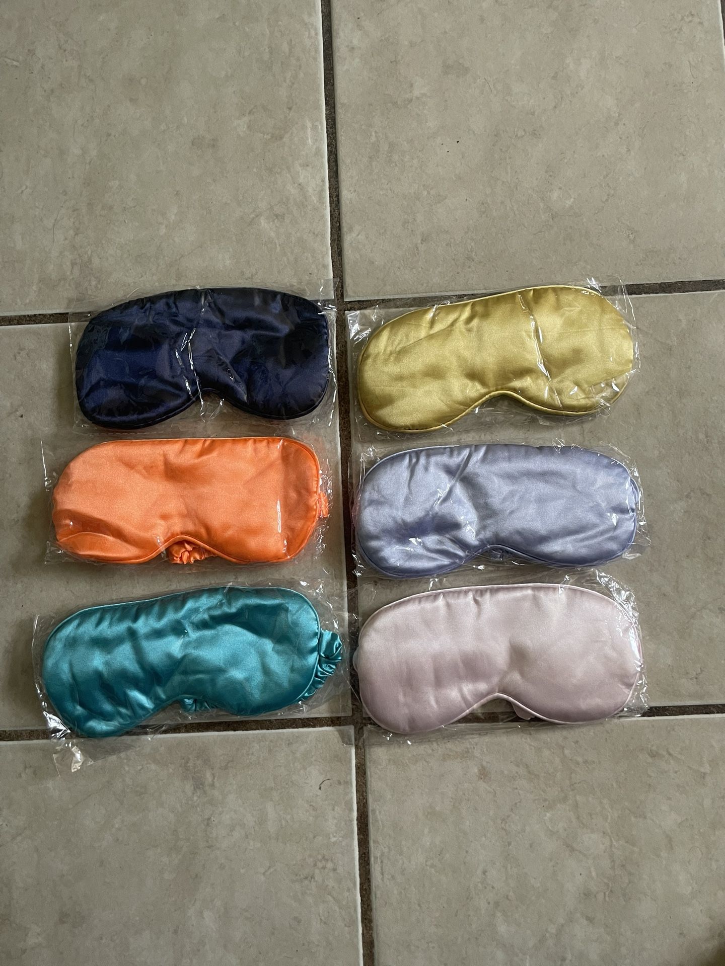 6 Silk Soft Sleep Eye Mask