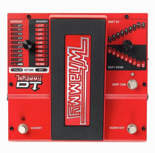 LIKE NEW GUITAR PEDAL SET: DIGITECH Whammy DT Pedal and Jamman Looper, Voodoo Lab Pedal Power, Gator Case and Pedal Board