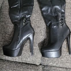 Black Stilleto Boots