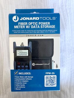 Jonard FPM-55 Fiber Optic Power Meter – New