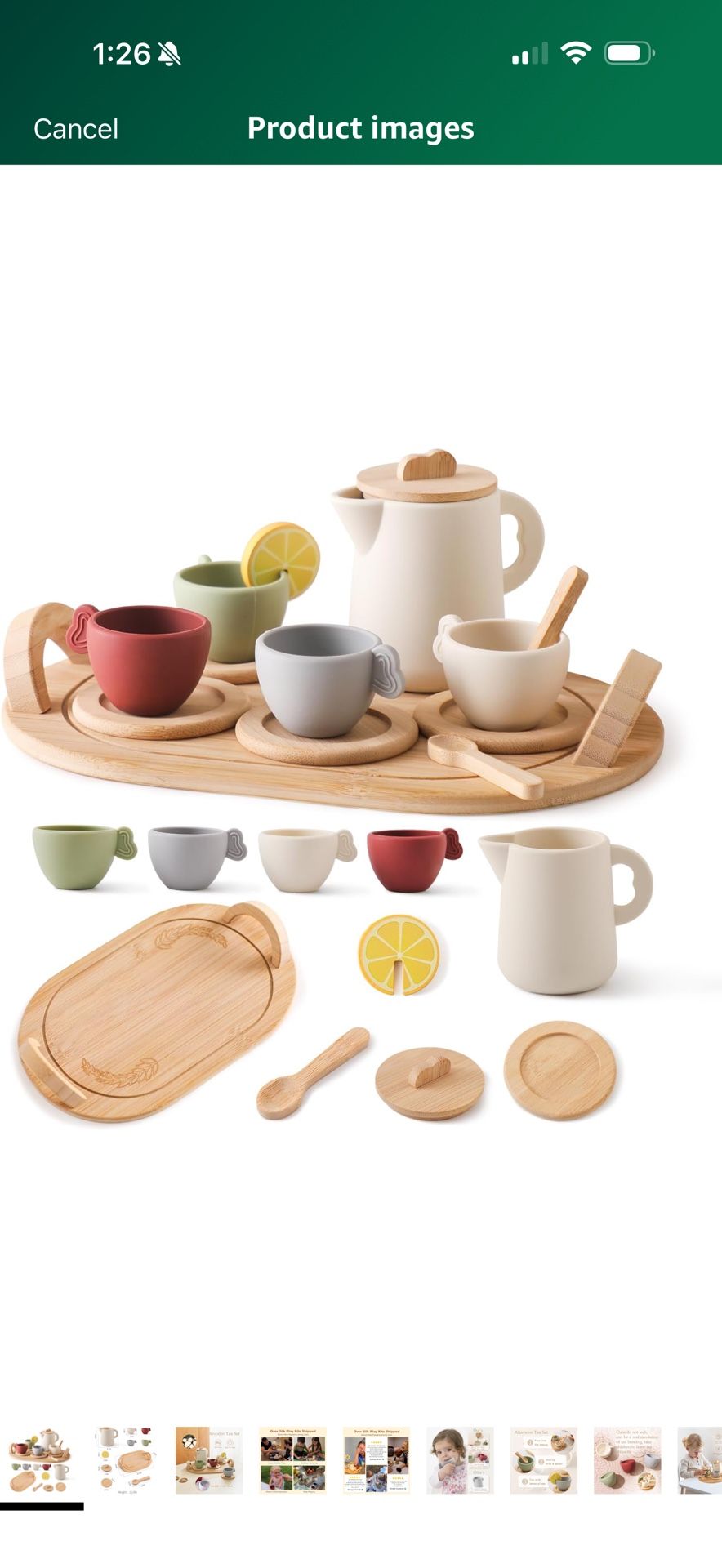 Kids Play Tea Set - Brand New, Unopened