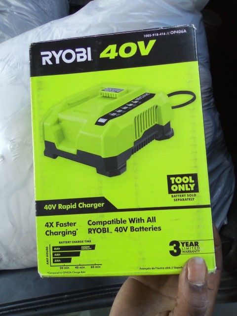 40v Ryobi Battery Charger