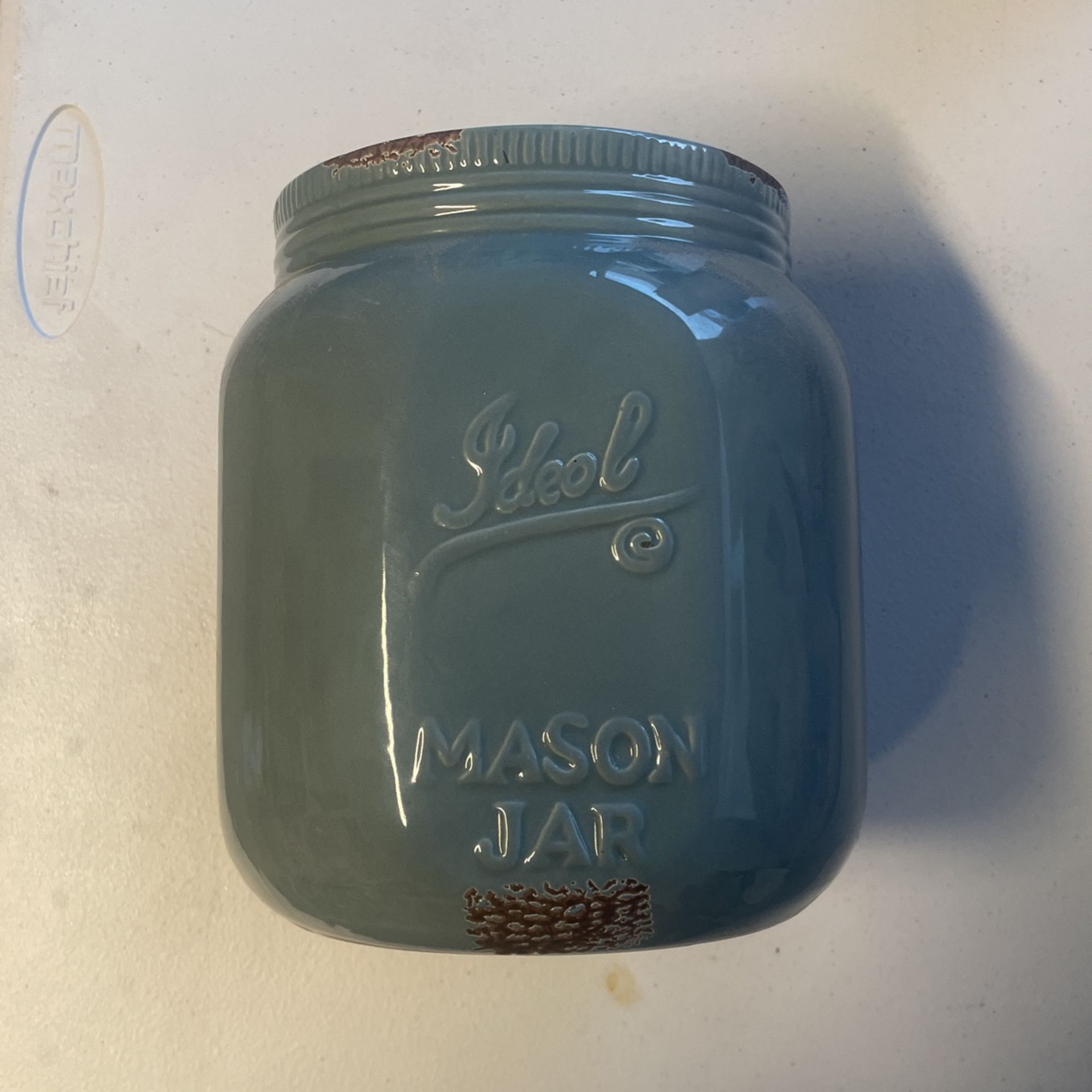 Ceramic Mason Jar