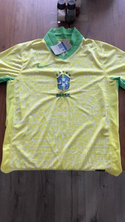 Men's Nike Brazil Dri-FIT Soccer Jersey