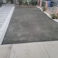 /Cement/ Yard / Trees 