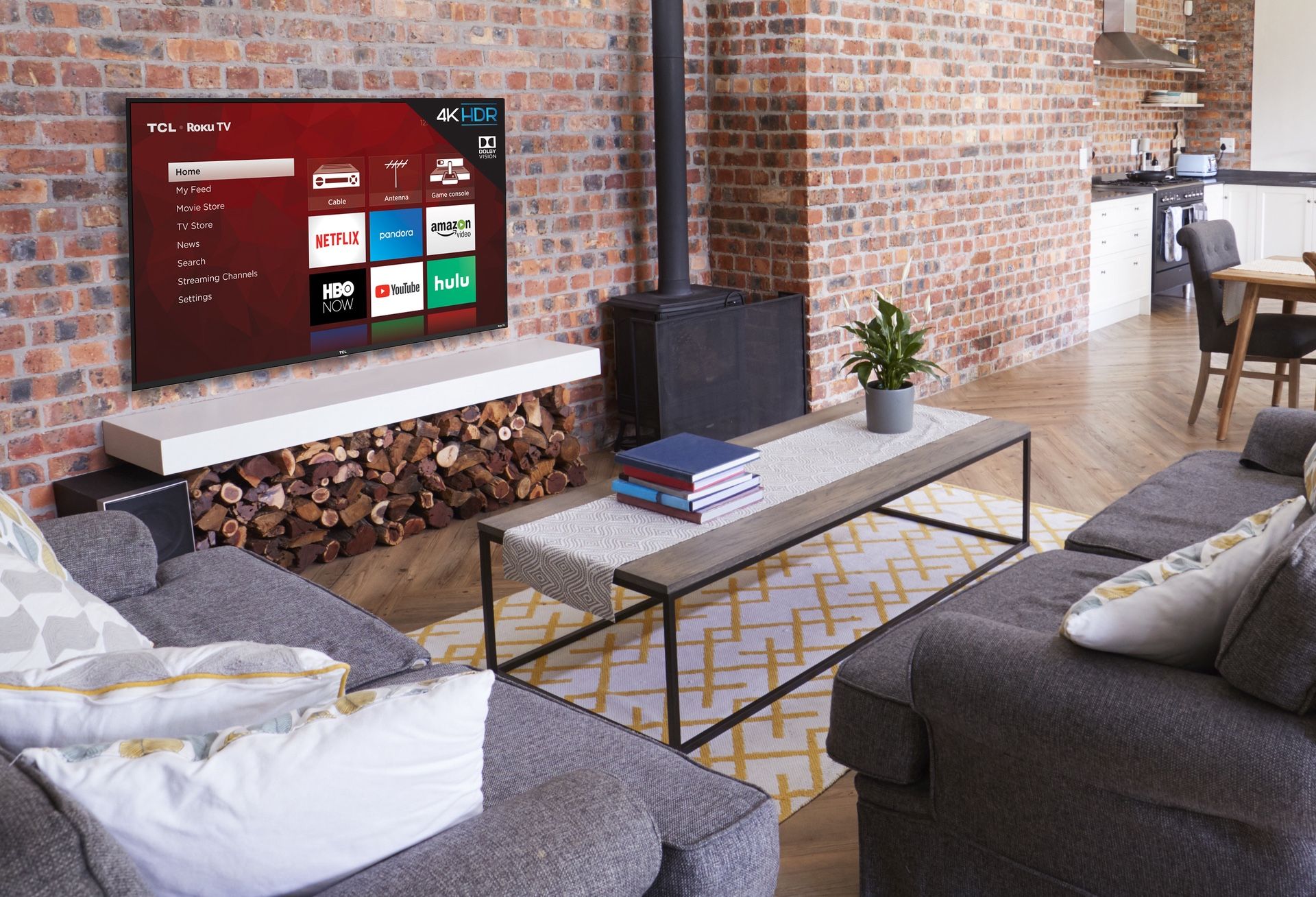 TCL Roku 55 Inch Smart Tv 