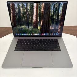 2021 MACBOOK PRO 16 INCH 32GB M1 PRO 1TB SSD BATTERY COUNT 191 FOR MUSIC & VIDEO EDITING 