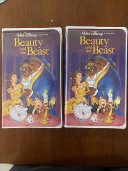Disney Black Diamond VHS Tape Beauty And The Beast 