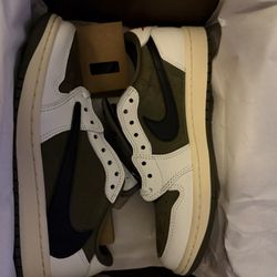 Jordan 1 Low Travis Scott Medium Olive