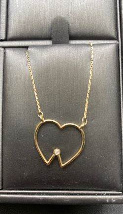 10k real gold chains with a real Diamond 💎 pendant 💝 🎁