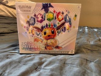 Prismatic Evolution Elite Trainer Box ETB