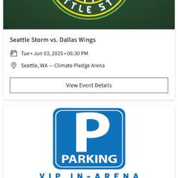 VIP Courtside Dining Experience Seattle Storm Vs Dallas Wings
