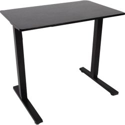 NEW 32” Computer Desk Adjustable Height Manual Crank, Adjustable Sit to Stand Up Desk Workstation