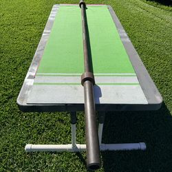 TEXAS SQUAT BAR- OLYMPIC SPECIALTY BARBELL BY BUDDY CAPPS