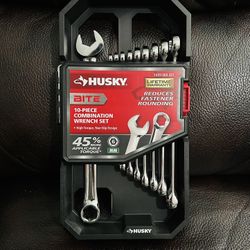 Husky 10-PIECE COMBINATION WRENCH SET